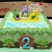 Barney Birthday Cake Barney Birthday Cake