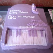 Piano Birthday Cake Piano Birthday Cake