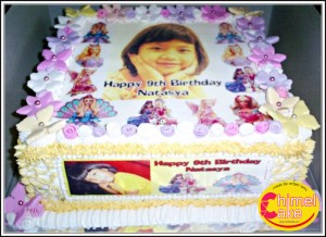 Birthday Cake Natasya Order by Ibu Uzaimah