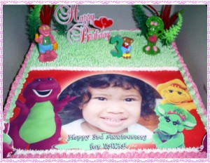 Faiza B'day Order by Ibu Eka