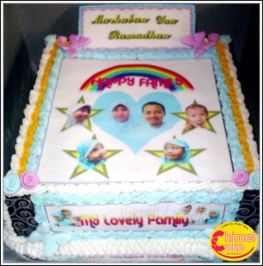 Happy Family Cake