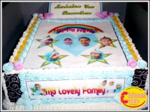 Happy Family Cake