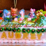 Baby Pooh Audrey's Birthday Cake