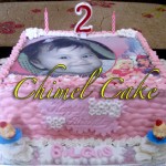 2nd bilqis's birthday cake
