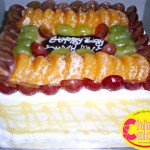 Fruit Birthday Cake