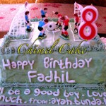 Soccer Fadhil's Birthday Cake
