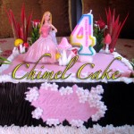 barbie birthday cake