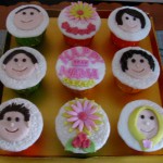 6face cupcake