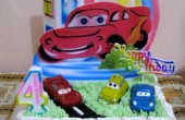 Cars BIrthday Cake's Samuel Cars BIrthday Cake's Samuel