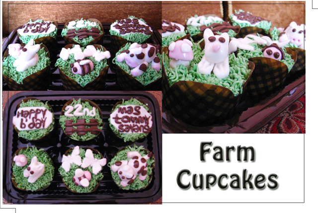Farm Cupcakes