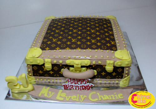 LV Case Birthday Cake