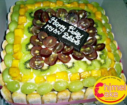 Tiramisu Birthday Cake