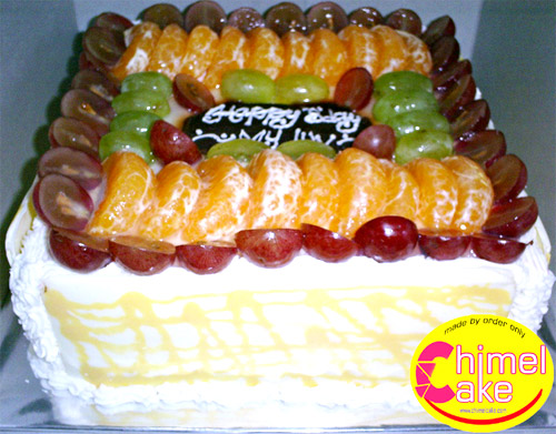 Lemon Fresh Fruit Cake