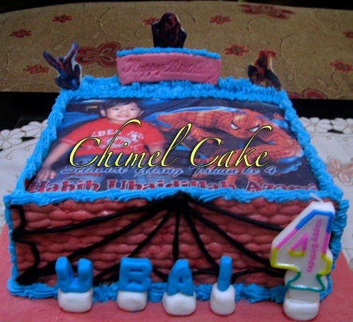 Spiderman Birthday Cake's Ubai