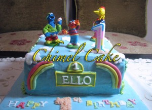 Ello 1st Birthday Cake