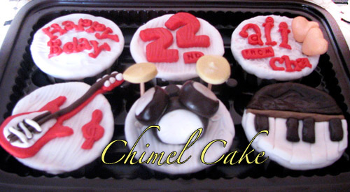 Read more about the article Band Cupcakes for lovely Aii