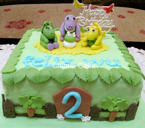 You are currently viewing Barney Birthday Cake
