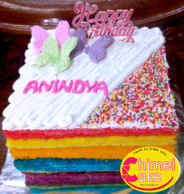 Read more about the article Butterfly Rainbow Cake’s Anindya