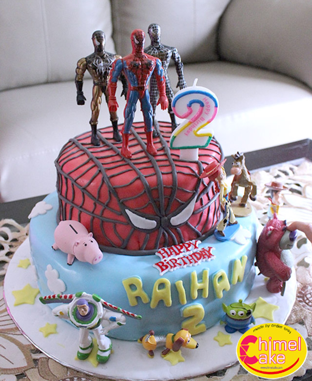 Read more about the article Spiderman and Toy Story Birthday Cake’s Raihan